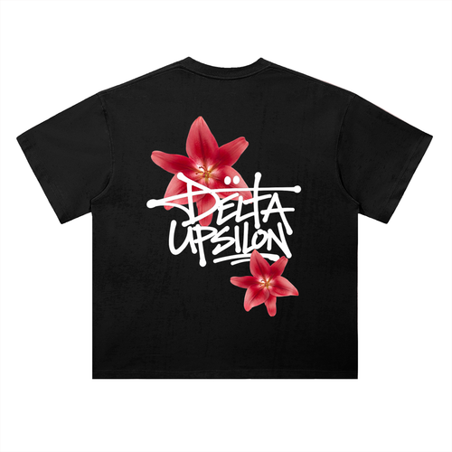 Delta Upsilon Floral Tee