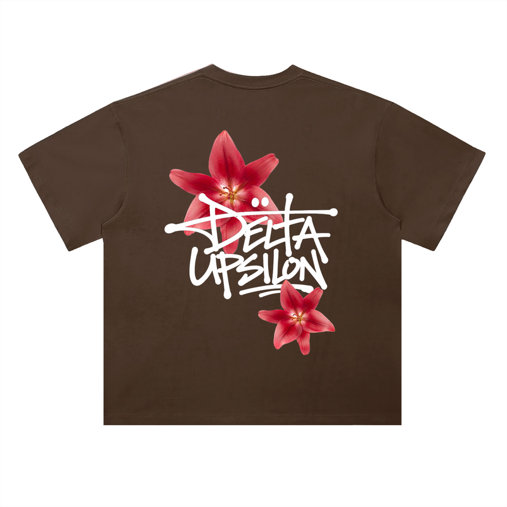 Delta Upsilon Floral Tee
